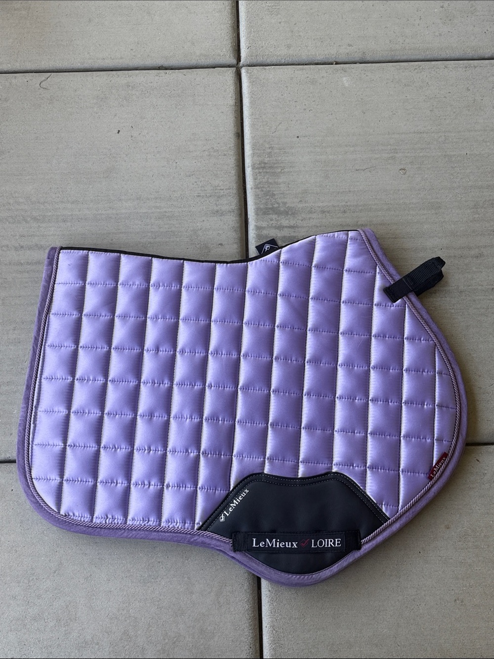 Lemieux wisteria loire saddle pad
